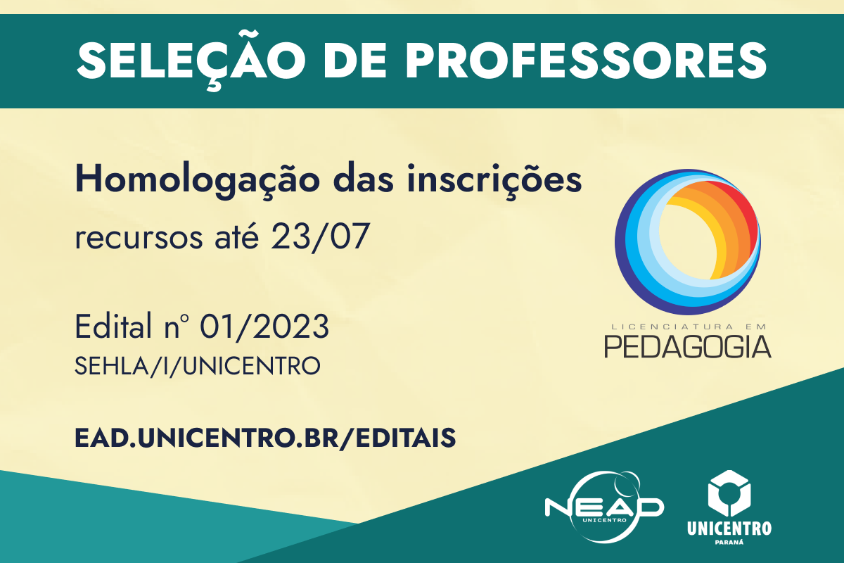 Notícia - Inscrições Prorrogadas: Pós-graduação Pedagogias do