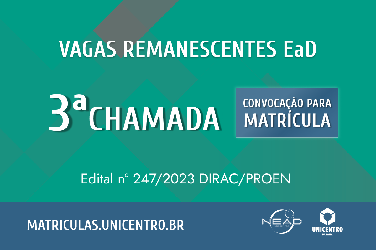 Edital de 24 de agosto de 2023: convocação de candidatos para o