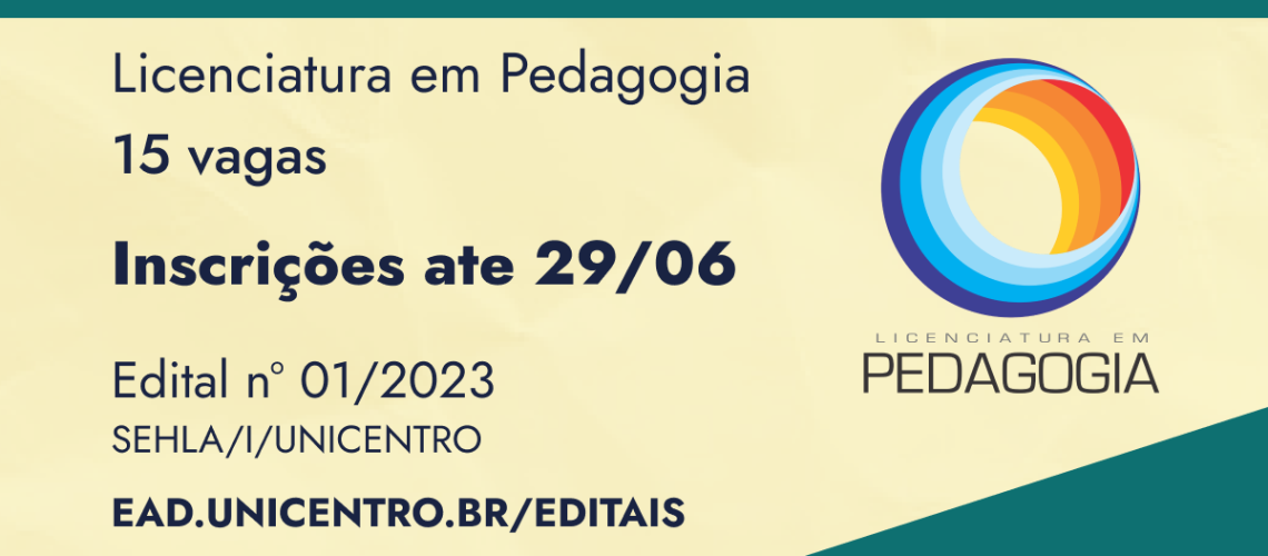 Baner Seleção de Professores Pedagogia