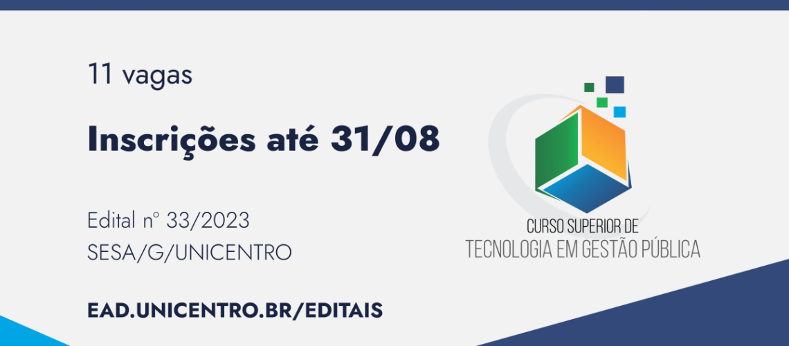 Banner Seleção de professores TGP