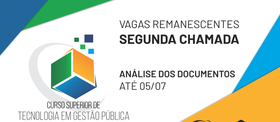 Banner análise de documentos vagas remanescentes 2 chamada