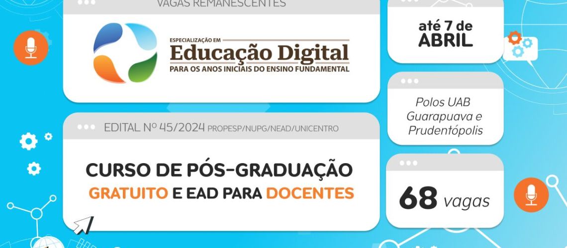 Banner educação digital notícia