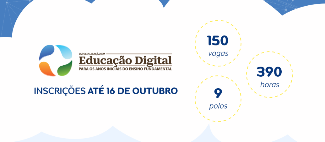 Banner educação digital unicentro vagas
