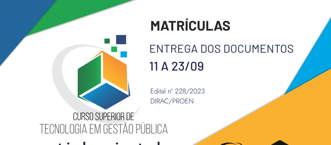 Banner entrega dos documentos tgp