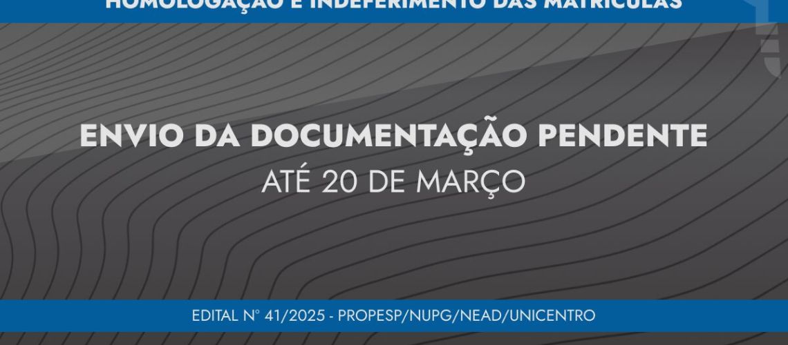 Banner notícia - GAPI julgamento de recursos homologação de matrículas