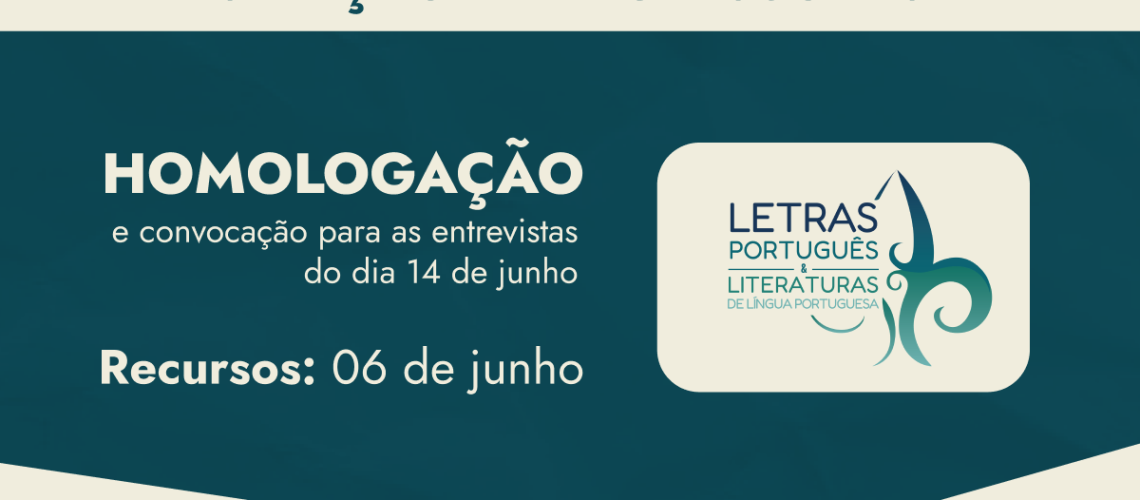 Banner noticia - LETRAS - Seleção de Professor 9