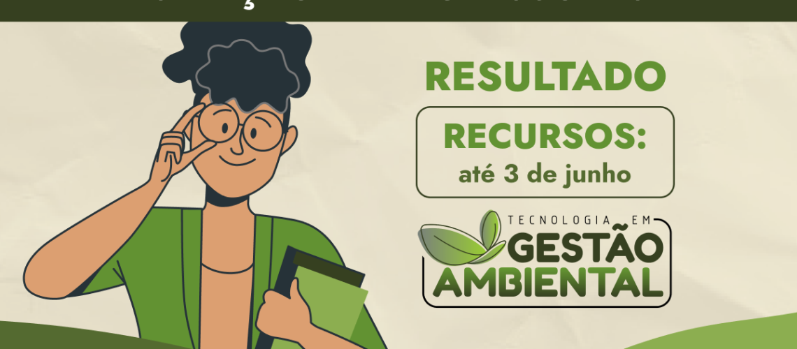 Banner noticia TGA - Seleção de professores DUAS VAGAS - resultado