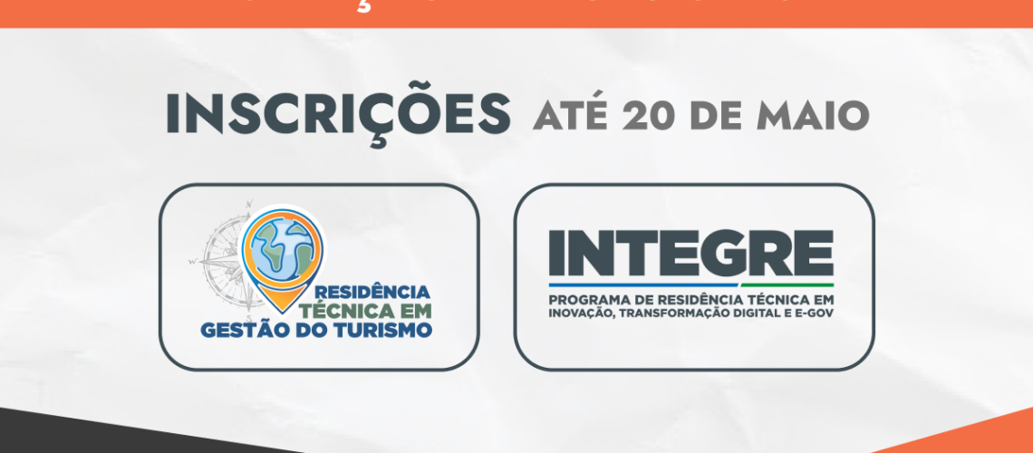 Banner notícia seleção de bolsistas INTEGRE e GESTUR