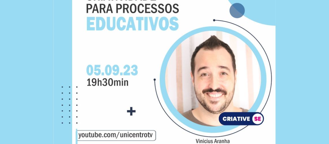 Banner site palestra entredocentes processos criativos