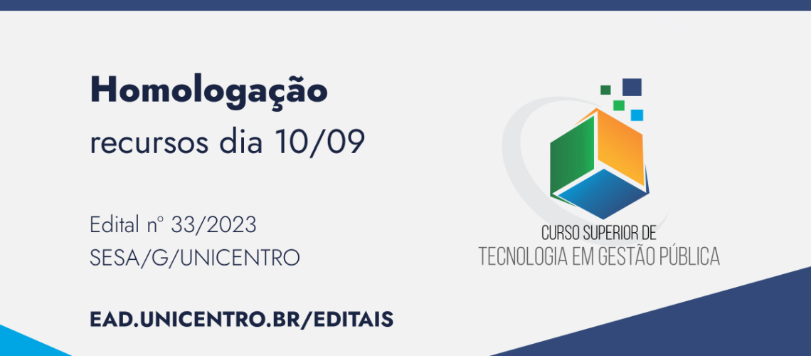 Homologação Seleção de professores TGP