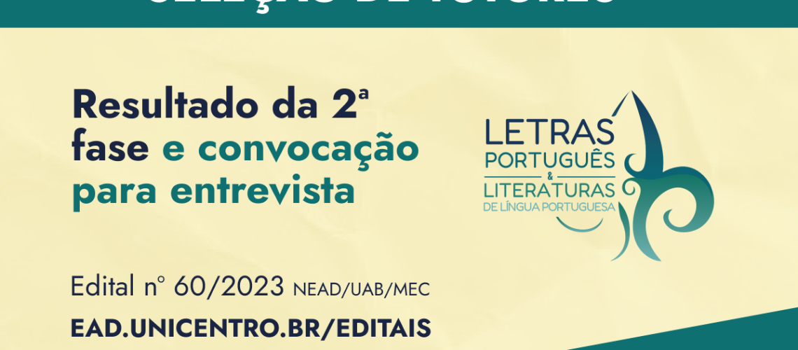 Seleção de Tutores 3° fase
