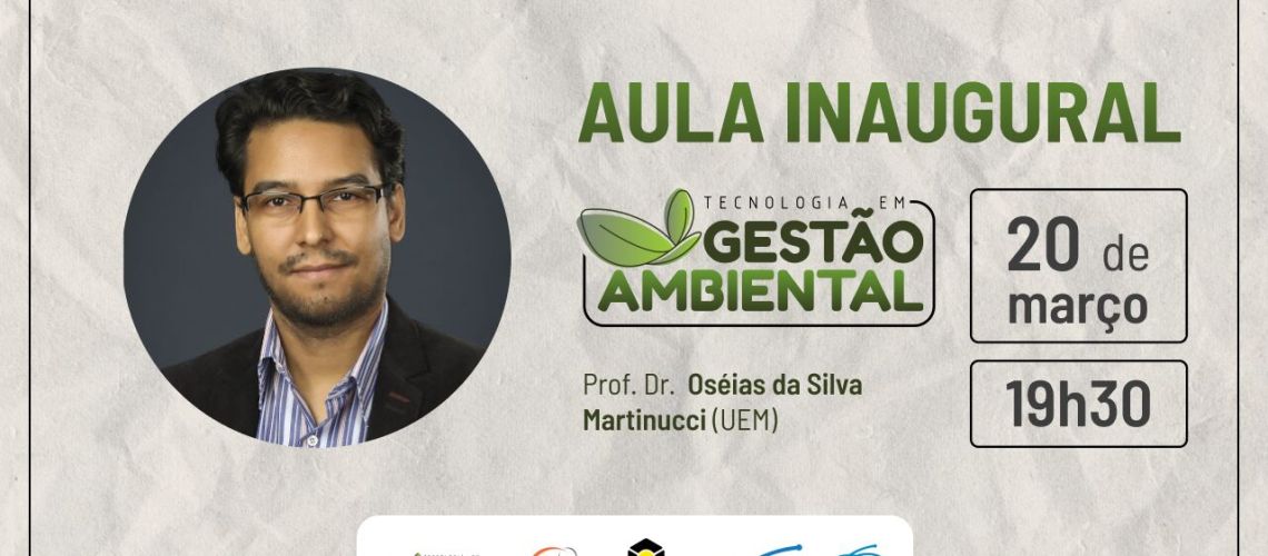 Thumbnail Aula Inaugural Tecnologia em Gestão Ambiental