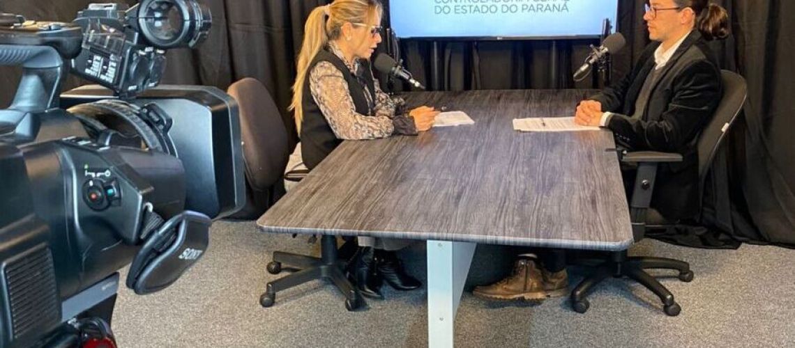 Equipe da CGE do Estado participam de gravações no estúdio do Nead