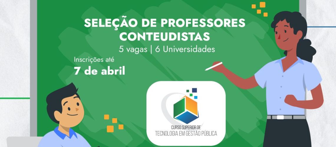 banner notícia seleção de professores tgp em rede