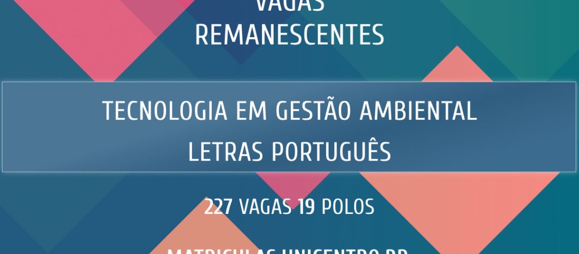 banner noticia vagas remanescentes